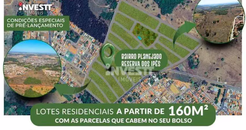 Reserva dos ipês - terrenos à venda em hidrolândia/go