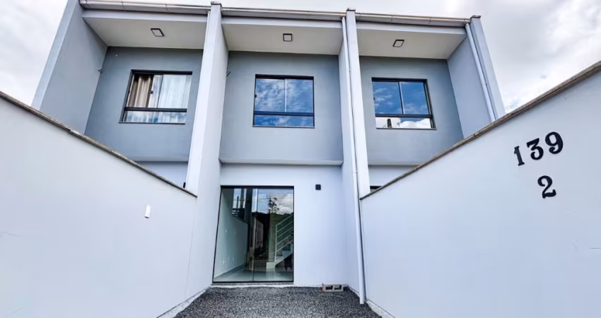 Vendo Sobrado em Loteamento, 02 Quartos - Bairro Itoupava Central