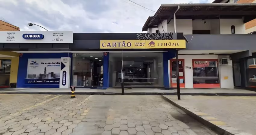 Alugo sala comercial térrea com 90m²  -  no bairro itoupava norte