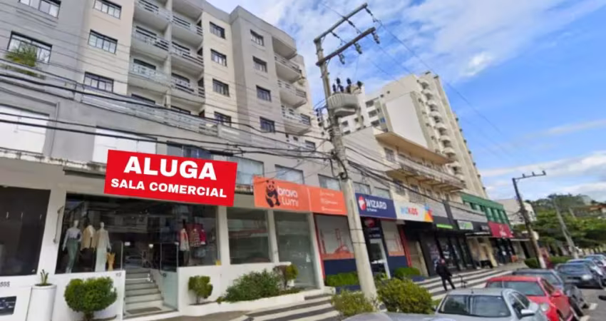 Alugo sala comercial na av. antônio da veiga! – blumenau, sc