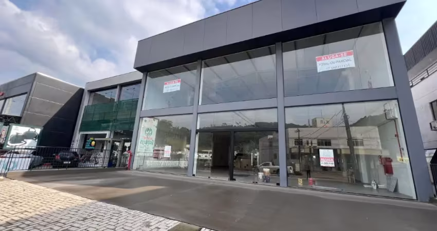Alugo sala comercial, 750m², prédio inteiro - cidade de brusque