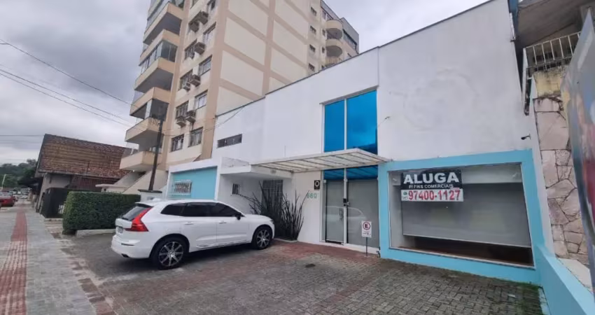Alugo sala comercial 415m², bairro ponta aguda – em blumenau