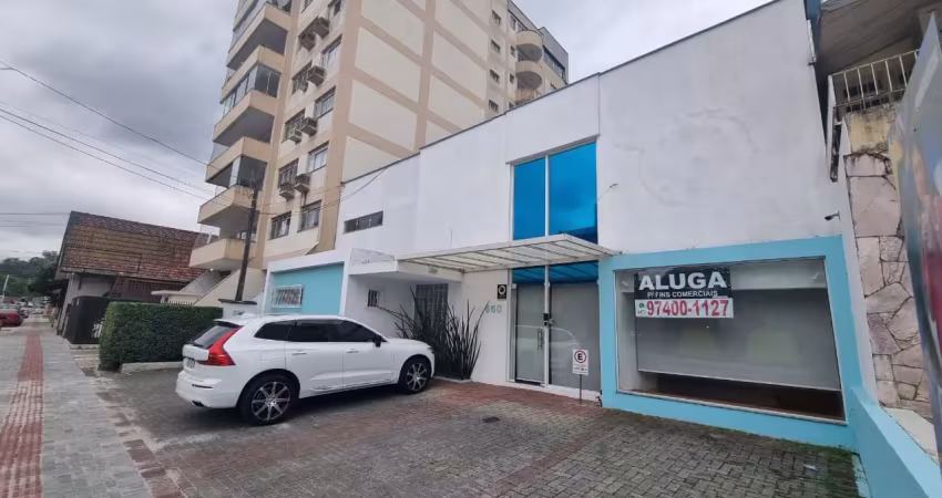 Alugo sala comercial 415m², bairro ponta aguda – em blumenau