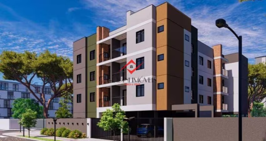 Apartamento com 2 quartos à venda na Rua Tiradentes, Afonso Pena, São José dos Pinhais