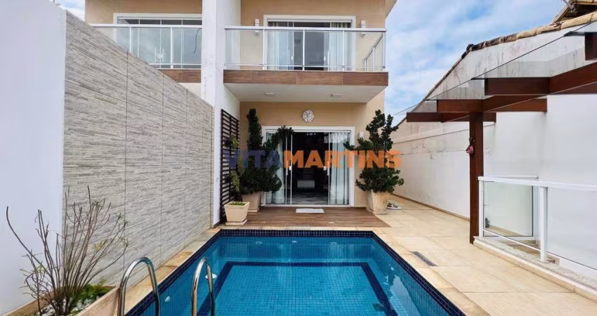 Casa de 4 quartos (3 suítes) à venda no Porto do Carro em Cabo Frio/RJ por R$698.000,00