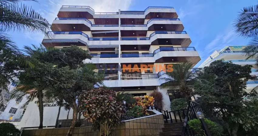 Apartamento 2 quartos (1 suíte), 144 m² - disponível para locação fixa por R$2.500,00 + taxas. - Passagem - Cabo Frio/RJ | Cód.: 972