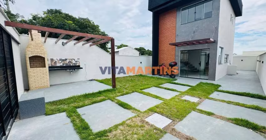 Casa com 3 quartos (2 suítes) à venda em Cabo Frio/RJ por R$419.000,00 - Vila do Peró