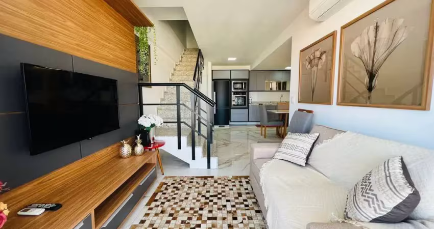 Cobertura duplex de 3 quartos (1 suíte) à venda no solar da passagem em cabo frio/rj por r$1.900.000,00