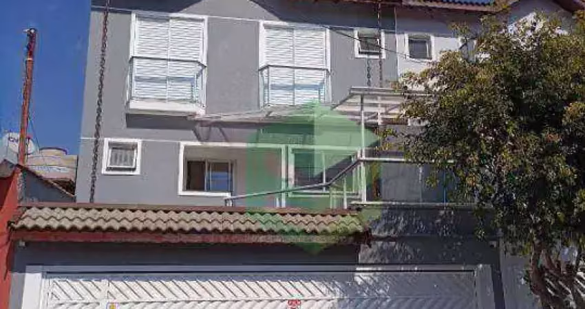 Sobrado à venda, 107 m² por r$ 580.000,00 - vila cecília maria - santo andré/sp