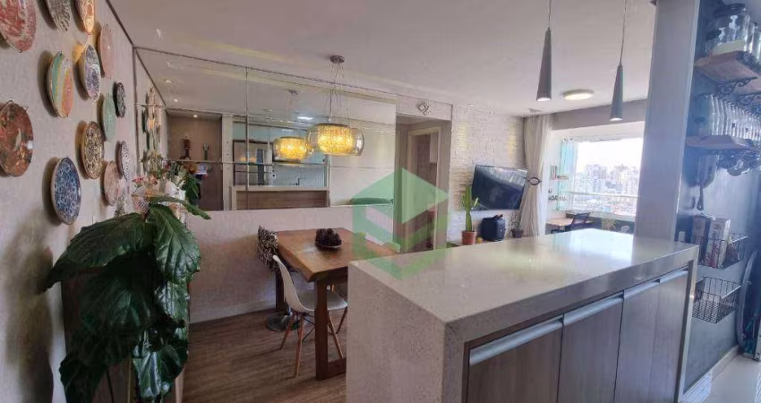 Apartamento com 2 dormitórios à venda, 53 m² por R$ 430.000,00 - Centro - São Bernardo do Campo/SP