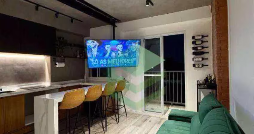 Apartamento com 2 dormitórios à venda, 42 m² por r$ 400.000 - parque espacial - são bernardo do campo/sp