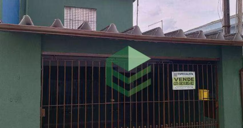Sobrado com 3 dormitórios à venda, 153 m² por R$ 430.000,00 - Jardim Alzira Franco - Santo André/SP