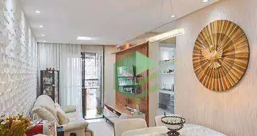 Apartamento com 2 dormitórios à venda, 55 m² por r$ 640.000 - centro - são bernardo do campo/sp