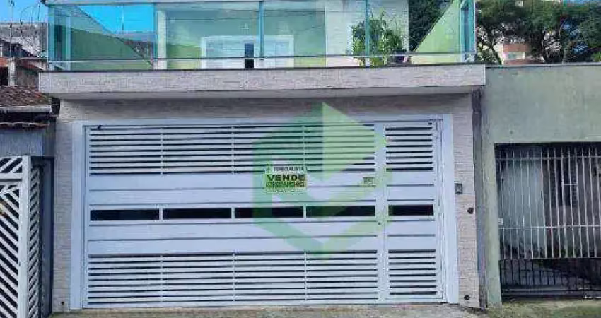 Sobrado à venda, 198 m² por r$ 855.000,00 - santa terezinha - são bernardo do campo/sp