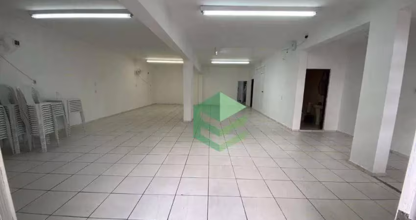 Salão para alugar, 200 m² por r$ 5.200,00/mês - vila nogueira - diadema/sp