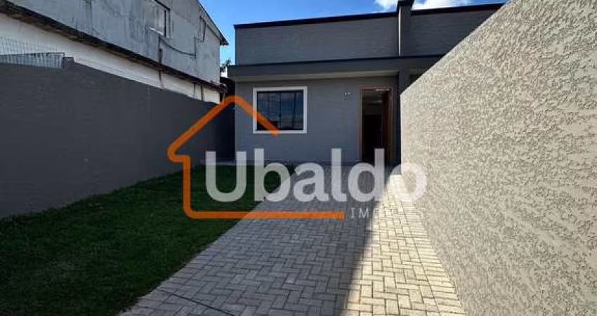 Casa nova à venda em Capela Velha, Araucária – 2 quartos, amplo terreno e excelente acabamento