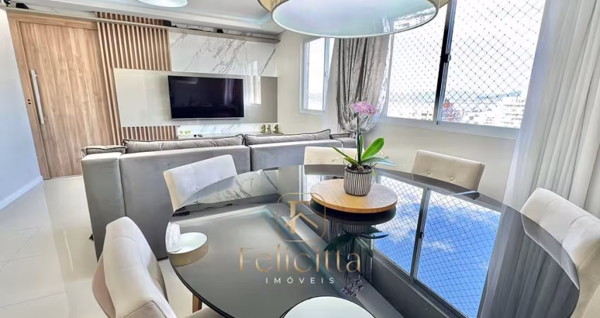 Apartamento Semi-Mobiliado com Suíte e Vista Mar em Barreiros – São José/SC