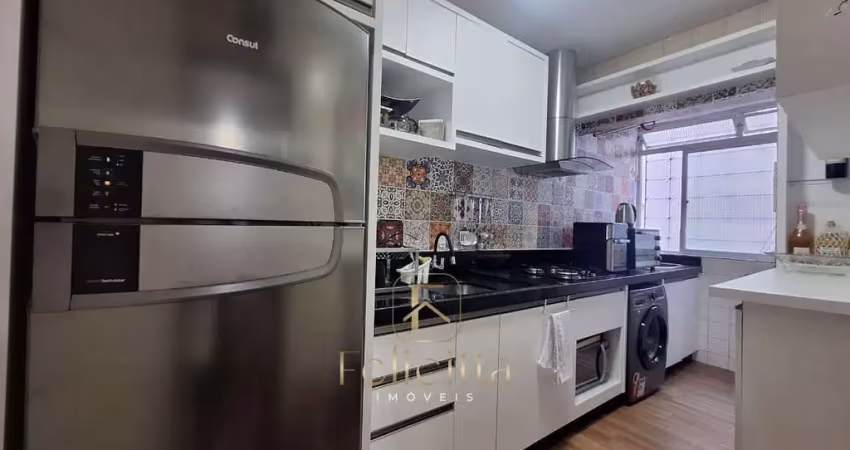 Apartamento com 02 dormitórios na praia comprida, em são josé/sc