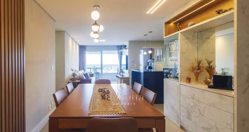 Apartamento com 03 dormitórios 02 suítes no bairro barreiros em são josé/sc