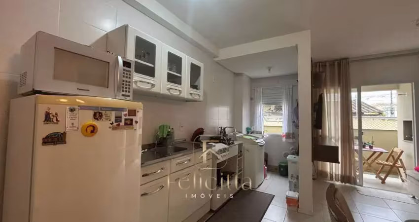 Apartamento com 02 dormitórios no bairro são sebastião, em palhoça/sc