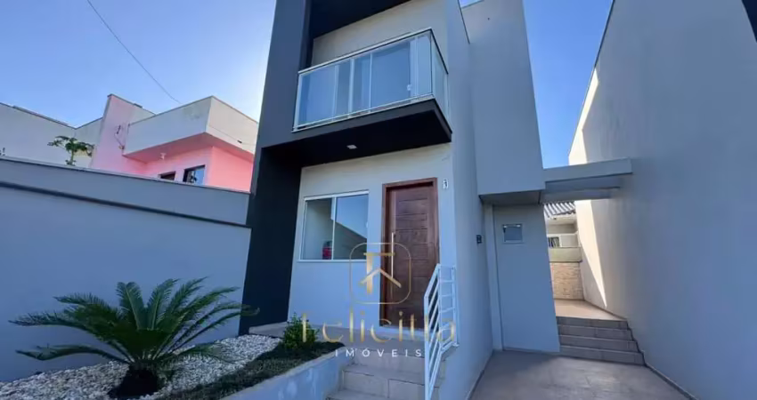 Casa sobrado com 02 dormitórios 02 suítes em potecas, são josé/sc