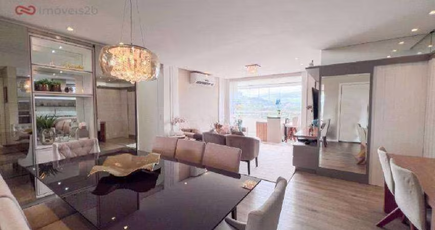 Apartamento com 3 dormitórios à venda, 123 m² por R$ 2.150.000 - Itacorubi - Florianópolis/SC