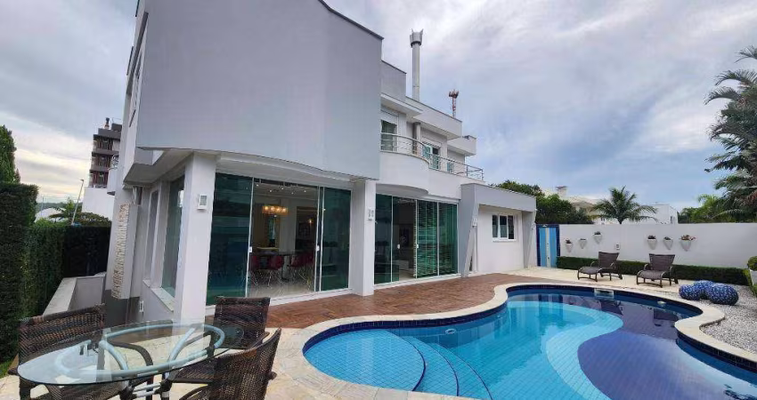 Casa com 4 dormitórios à venda, 469 m² por R$ 7.500.000,00 - Jurerê Internacional - Florianópolis/SC