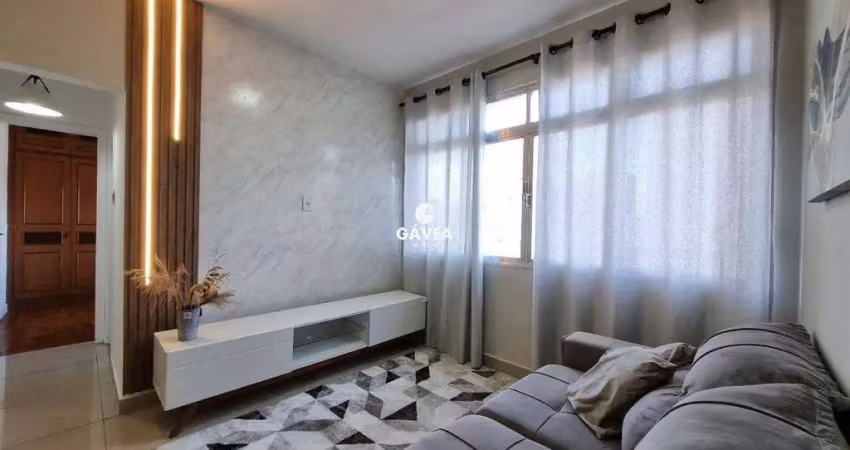 Apartamento com 2 quartos para alugar no Boqueirão, Santos 