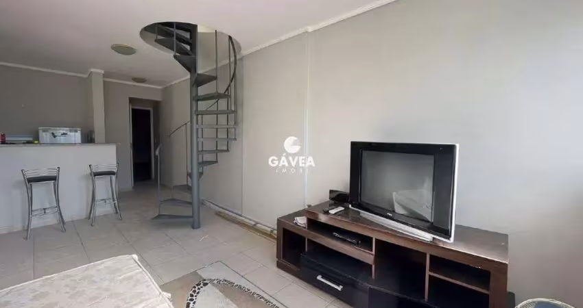 Cobertura com 1 quarto à venda no José Menino, Santos 