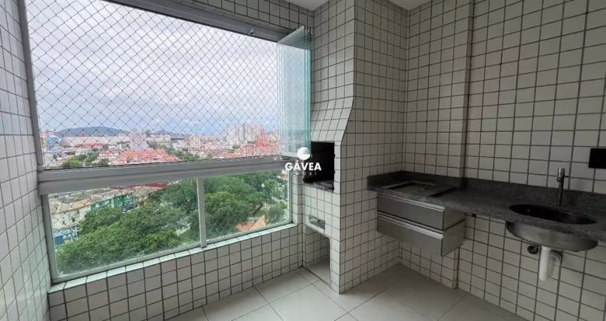 Apartamento com 3 quartos para alugar na Aparecida, Santos 