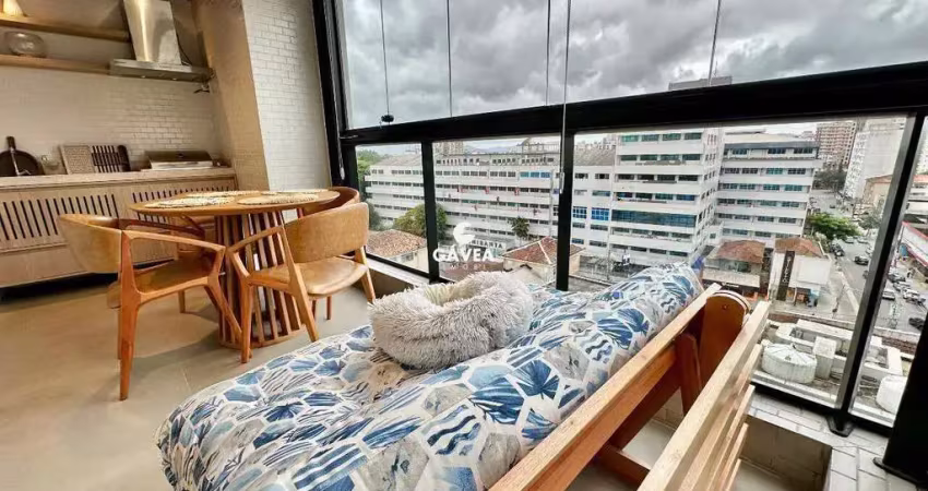 Apartamento com 1 quarto para alugar no Boqueirão, Santos 