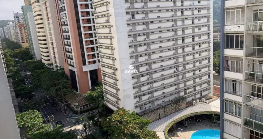 Apartamento de 2 dormitórios 100 metros do mar pitangueiras guarujá