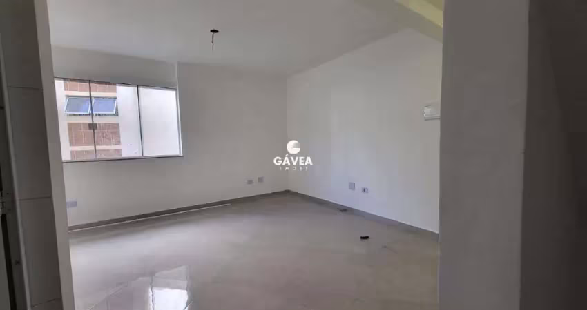 Casa duplex com 2 suítes no bairro campo grande - santos
