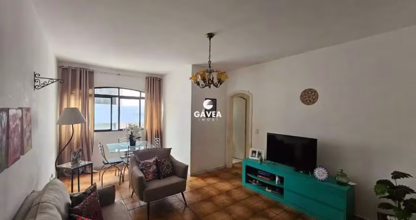 Apartamento com 2 dormitórios com dependência completa de empregada , no bairro da ponta da praia em santos.