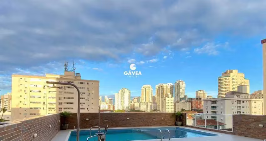 Apartamento com 2 vagas de garagem, próximo ao vlt em santos