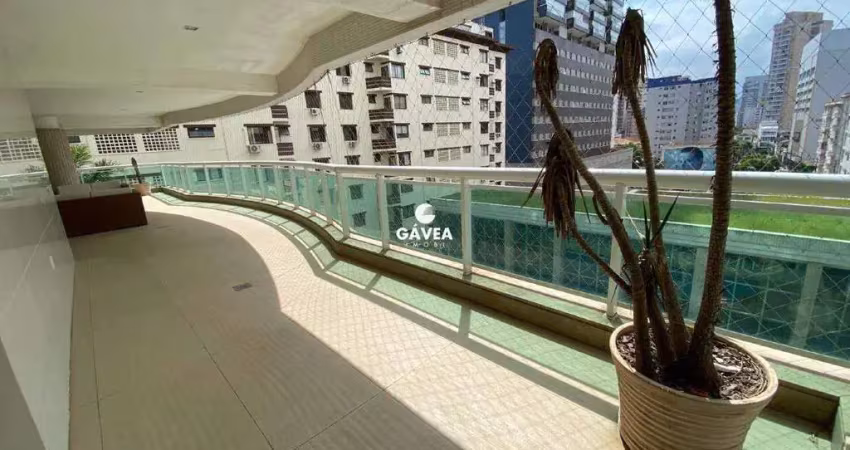 Apartamento com 4 quartos para alugar no Gonzaga, Santos 