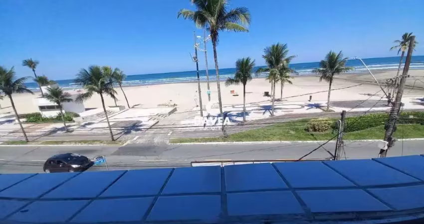 Apartamento 2 quartos frente mar vila tupi - praia grande