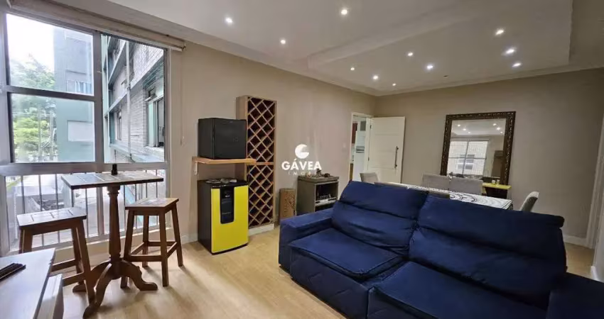 Apartamento frente mar 2 quartos com dependência no boa vista