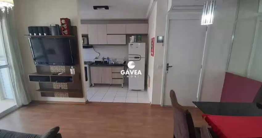 Apartamento mobiliado lazer completo de 2 dormitórios sendo 1 suíte em santos