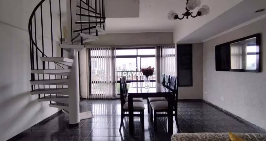 Cobertura com 3 quartos para alugar na Vila Belmiro, Santos 