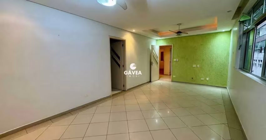 Apartamento para venda com 2 quartos no josé menino - santos