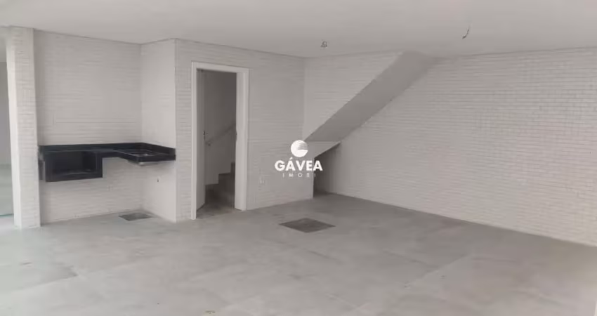Casa villagio 2 suítes no bairro campo grande - santos