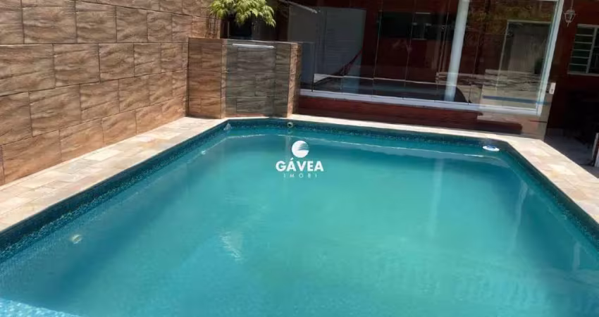Casa 4 quartos com suítes e piscina à venda no ocian em praia grande