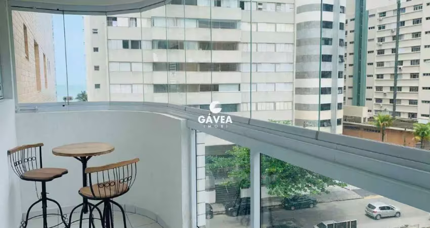 Apartamento 1 quarto, lazer completo, astúrias, guarujá
