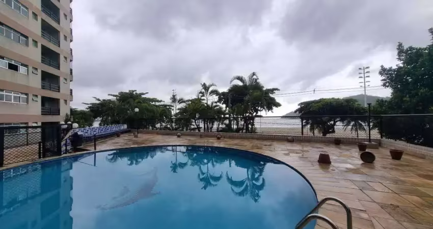 Apartamento pé na areia de 1 quarto na praia - centro/são vicente