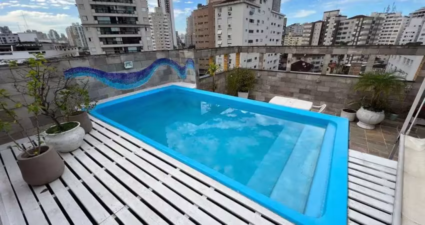 Cobertura com 3 quartos à venda no José Menino, Santos 
