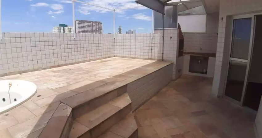 Cobertura 3 quartos com jacuzzi e lazer privado, vila mathias, santos