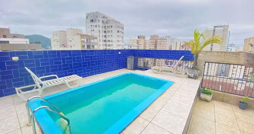 Cobertura com 2 quartos à venda no Itararé, São Vicente 