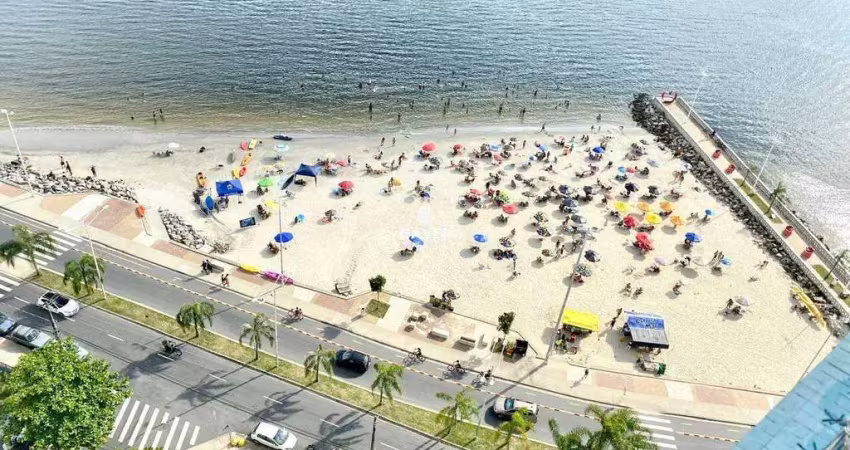 Living mobiliada com vista panorâmica para o mar - gonzaguinha são vicente