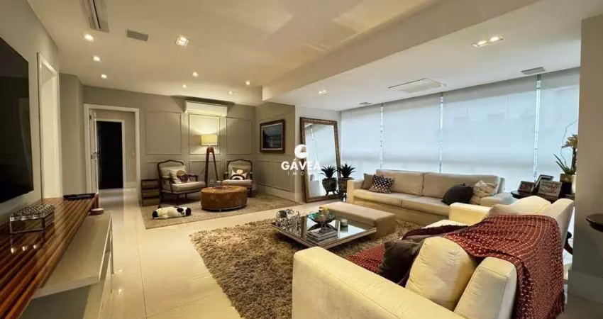 Apartamento com 4 suítes, para locação, no bairro do gonzaga em santos